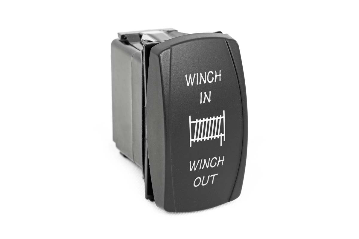 4500-LB Synthetic UTV Winch | Rough Country - Rad Parts