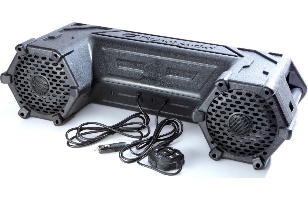 8" Sound System with LED Light Bar and Storage System | Planet Audio - Rad Parts
