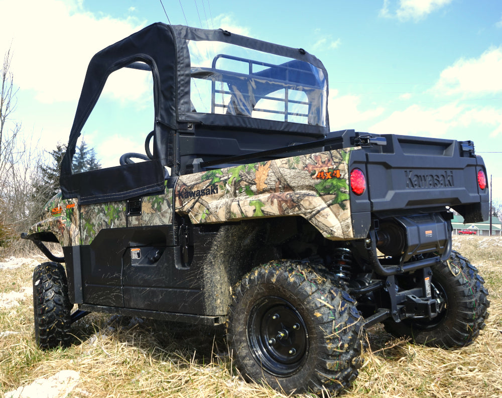 Seizmik Kawasaki Mule Pro-MX Soft Upper Doors & Rear Window