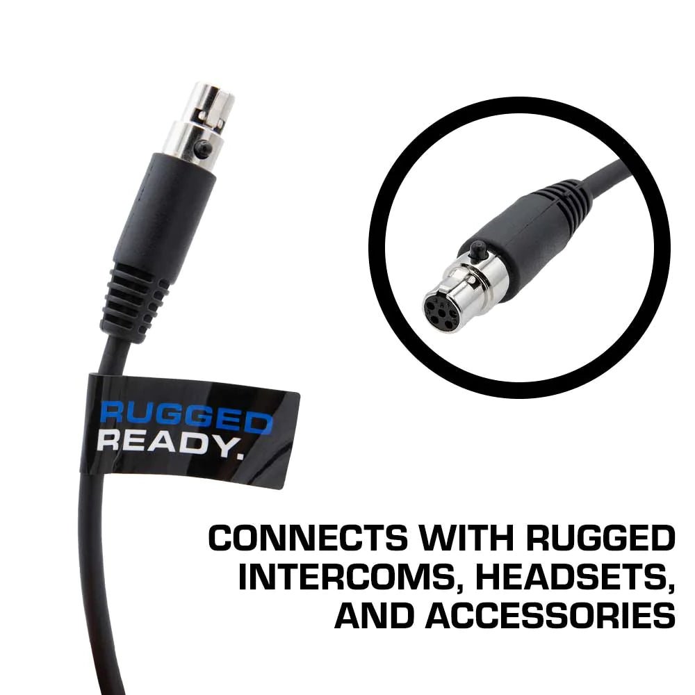 Adventure Radio Kit - GMR25 Waterproof GMRS Mobile Radio Kit and External Speaker - Rad Parts