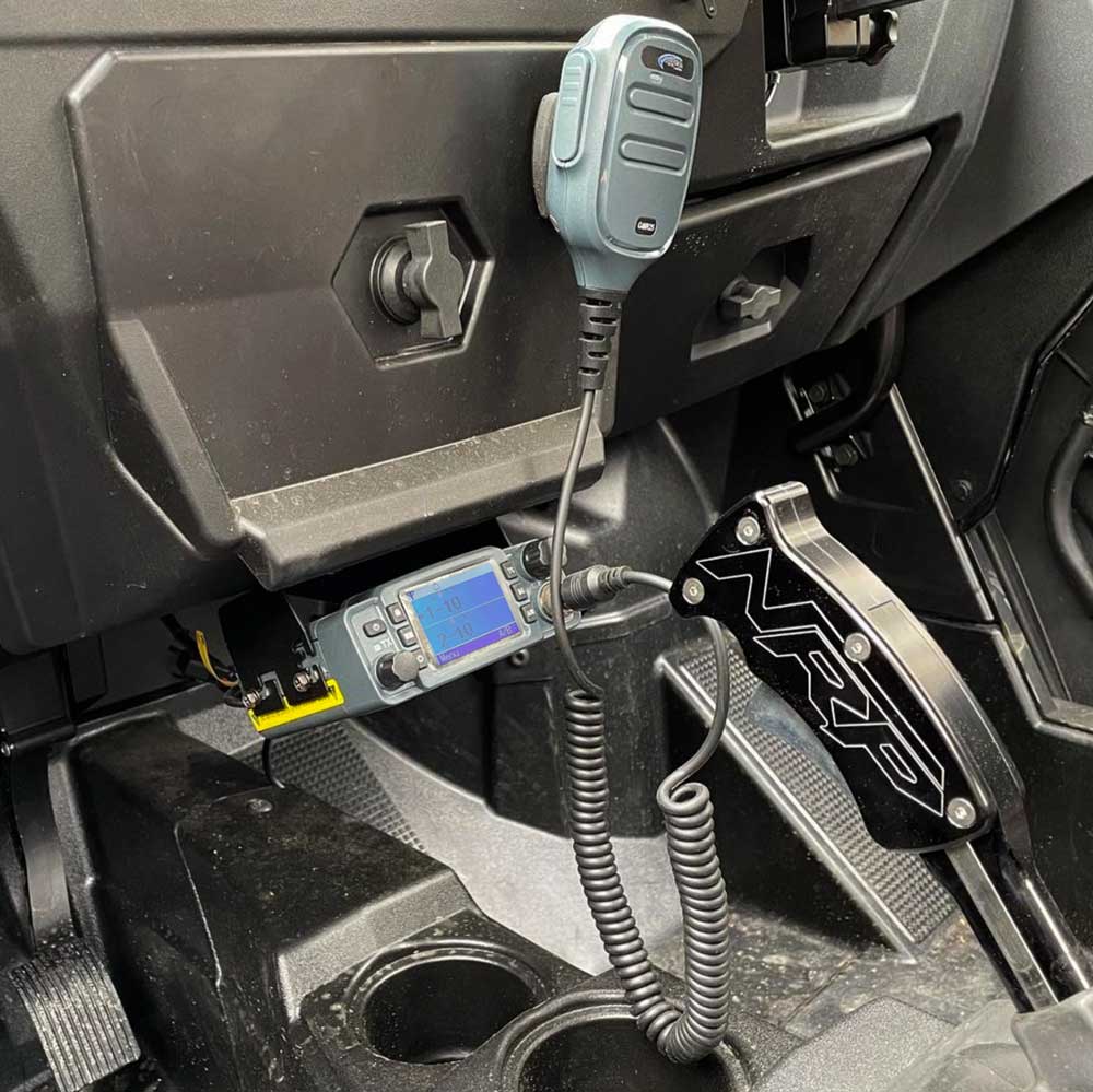 Adventure Radio Kit - GMR25 Waterproof GMRS Mobile Radio Kit and External Speaker - Rad Parts