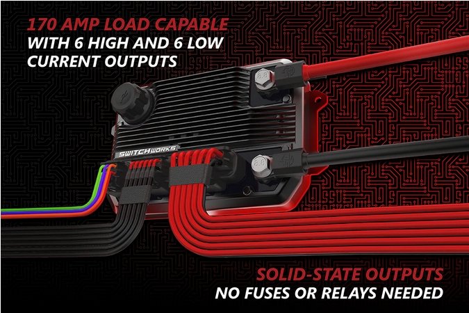 Alpha12 Digital Smart Switcher with 12 Outputs | SSV Works - Rad Parts