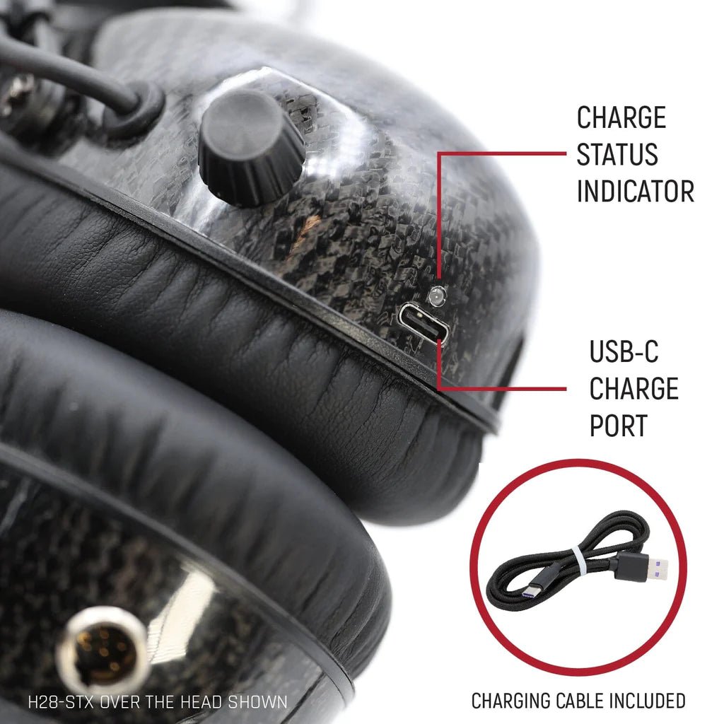 AlphaBass Carbon Fiber Headset for STEREO and OFFROAD Intercoms | Rugged Radios - Rad Parts