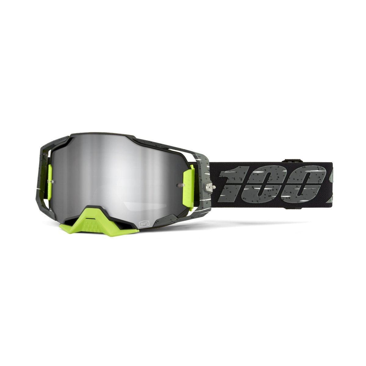 Armega Goggle Antibia Mirror Silver Flash Le - Rad Parts