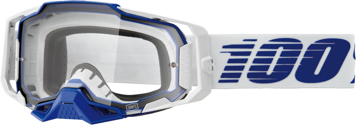 Armega Goggle Blue Clear Lens - Rad Parts