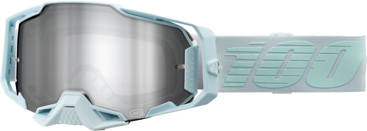 Armega Goggle Fargo Mirror Silver Flash Lens - Rad Parts