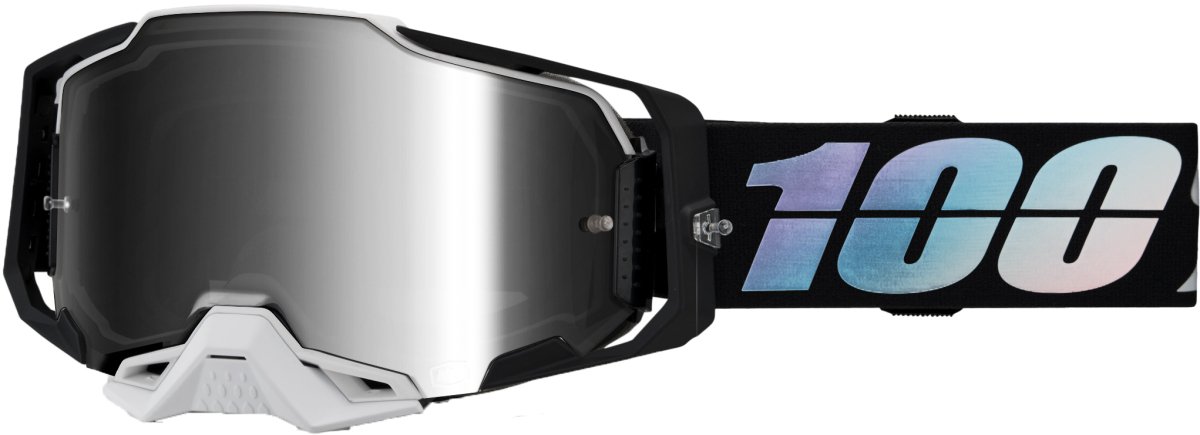 Armega Goggle Krisp Mirror Silver Lens - Rad Parts