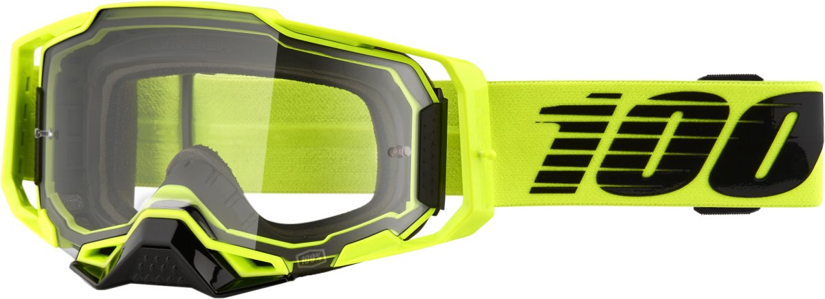 Armega Goggle Nuclear Citrus Clear Lens - Rad Parts
