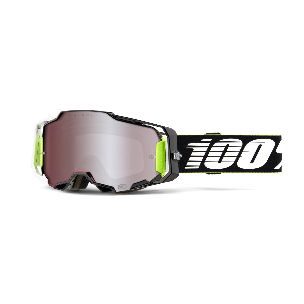 Armega Hiper Goggle Racr Mirror Silver Lens - Rad Parts