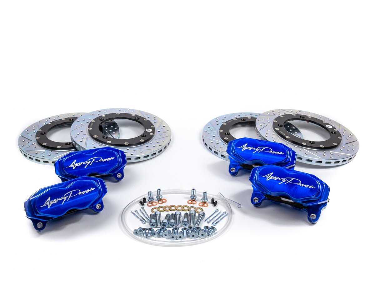 Big Brake Kit Front and Rear Black Can-Am Maverick X3 Turbo | Agency Power - Rad Parts