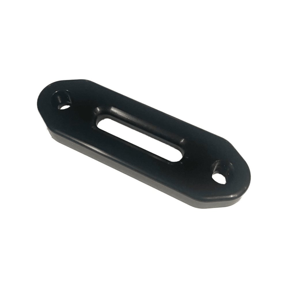 Billet Aluminum Winch Fairlead in Black - Rad Parts