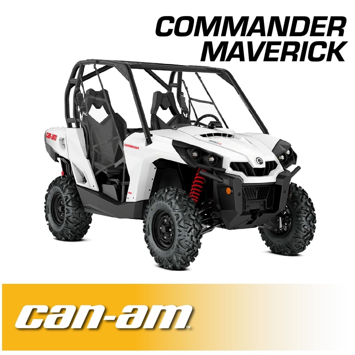 Can-Am Commander and Late Model Maverick Complete Communication Kit with Intercom and 2-Way Radio - Dash Mount - Rad Parts