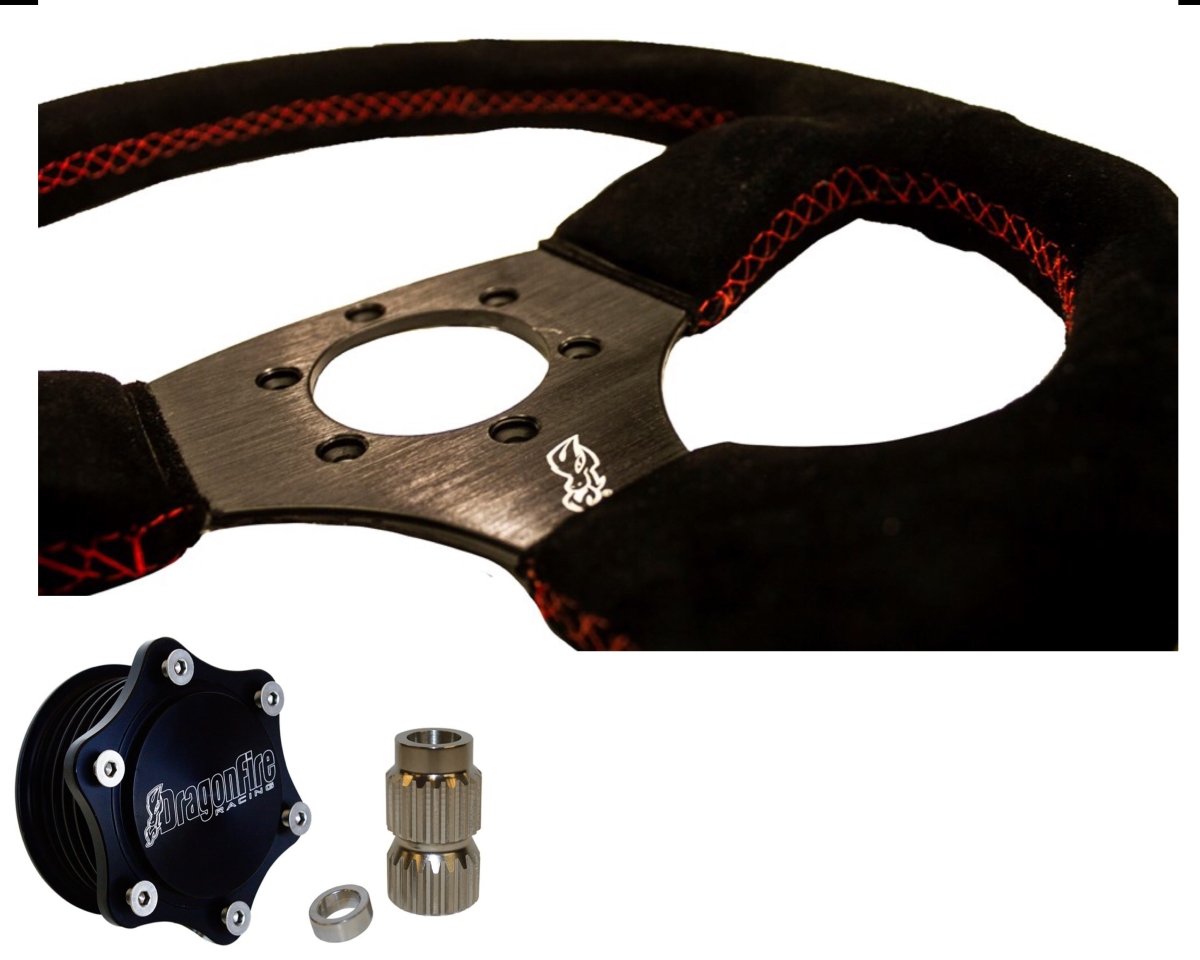 Can-Am Commander & steering wheel & Quick-Release Hub By DragonFire Racing - Rad Parts