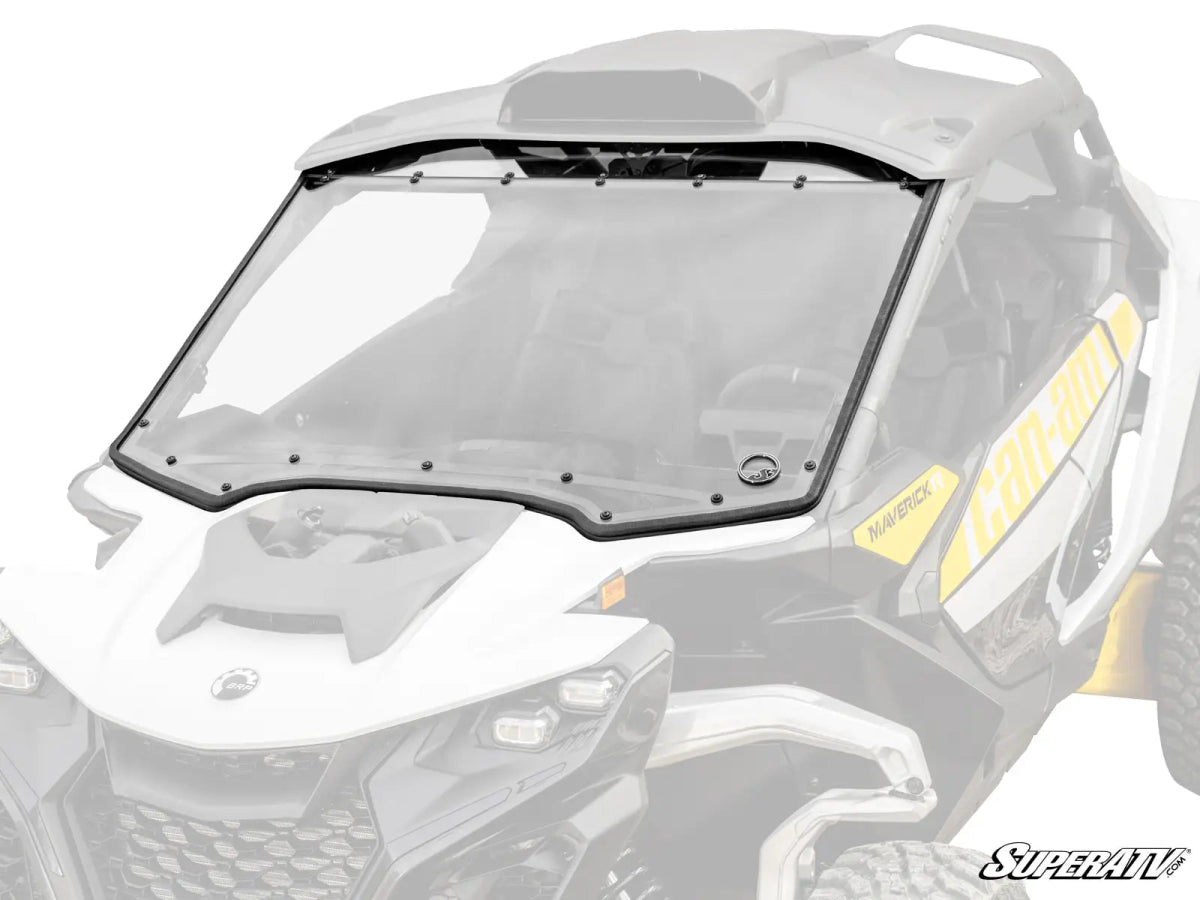 Can-Am Maverick R Scratch-Resistant Full Windshield | SuperATV - Rad UTV Parts