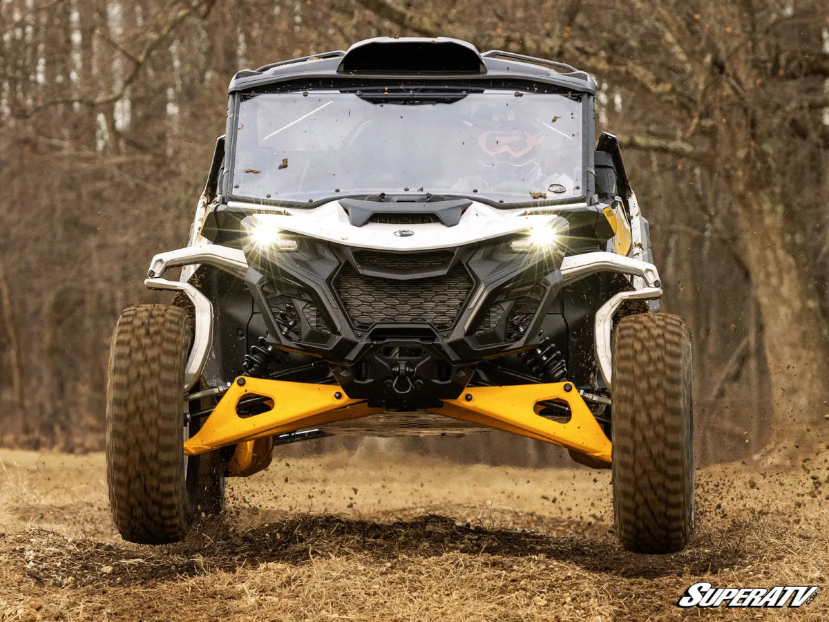 Can-Am Maverick R Scratch-Resistant Full Windshield | SuperATV - Rad UTV Parts