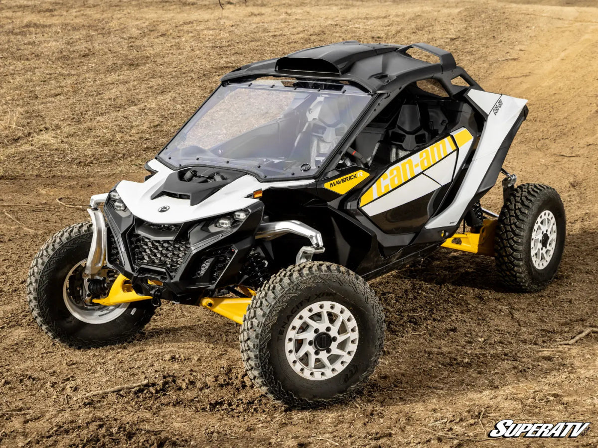 Can-Am Maverick R Scratch-Resistant Full Windshield | SuperATV - Rad UTV Parts