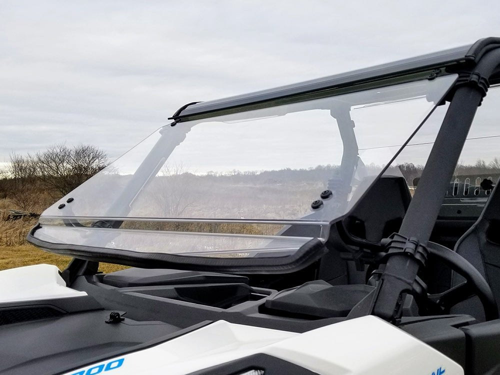 Can Am Maverick Trail/Sport & 2021 Commander Full Tilting Windshield - Rad Parts