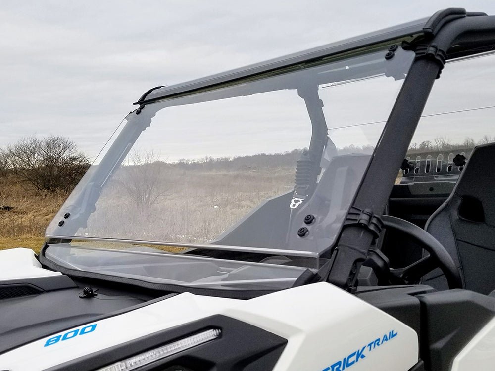 Can Am Maverick Trail/Sport & 2021 Commander Full Tilting Windshield - Rad Parts