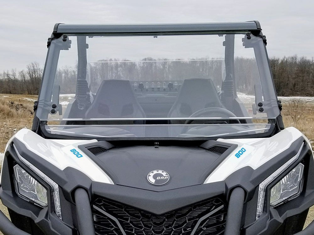 Can Am Maverick Trail/Sport & 2021 Commander Full Tilting Windshield - Rad Parts