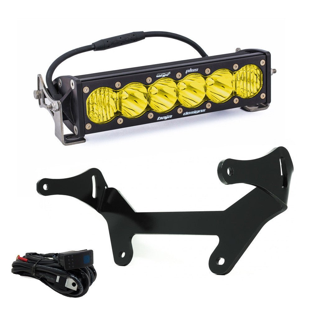 Can Am Maverick X3 10" Inch Shock Mount Light Bar Kit | Baja Designs - Rad Parts