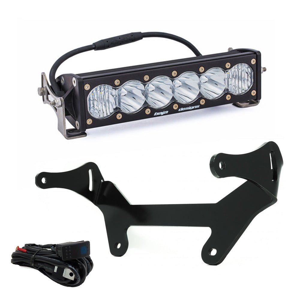 Can Am Maverick X3 10" Inch Shock Mount Light Bar Kit | Baja Designs - Rad Parts