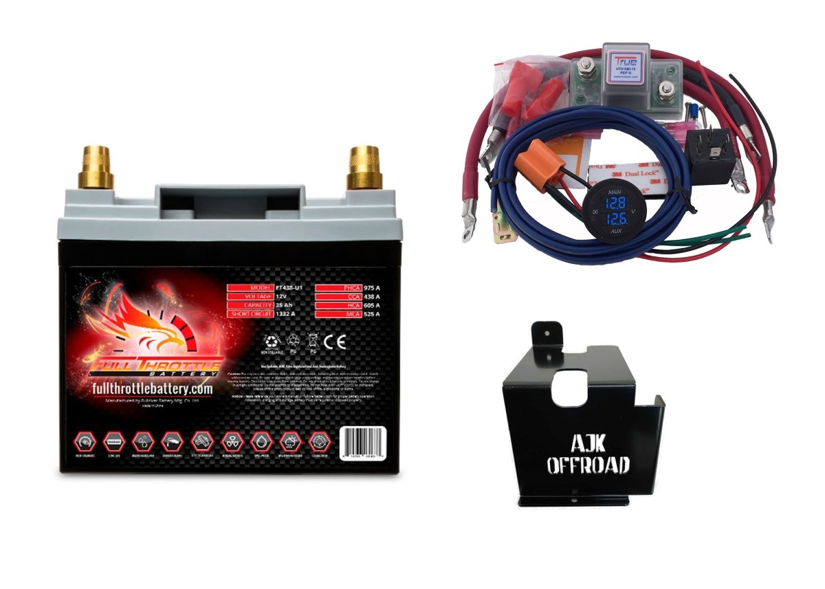 Can-Am Maverick X3 Dual Battery Kit - Rad Parts