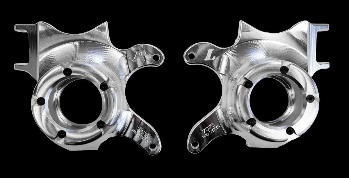 Can-Am Maverick X3 Front Billet Capped Knuckle/Spindle Bearing Carrier - Rad Parts