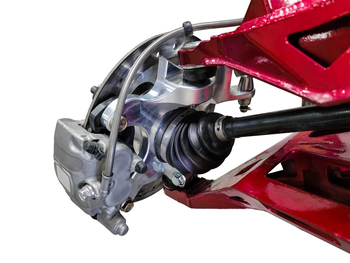 Can-Am Maverick X3 Front Billet Capped Knuckle/Spindle Bearing Carrier - Rad Parts