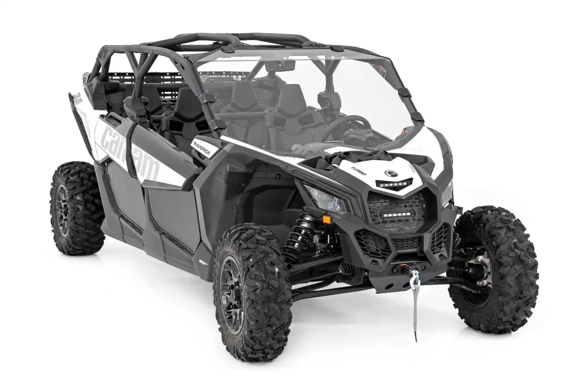 Can Am X3 4500lb Synthetic Winch and Mount | Rough Country - Rad Parts