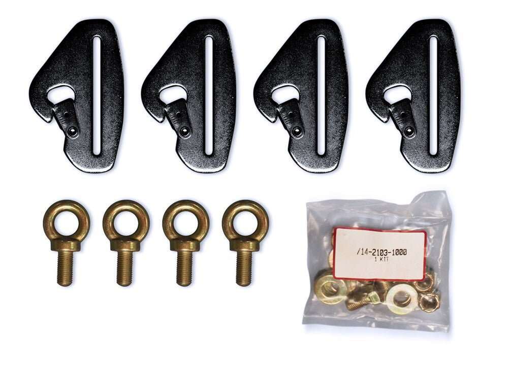 Can Am X3 Harness quick release tabs and mounting hardware kit by Dragonfire Racing