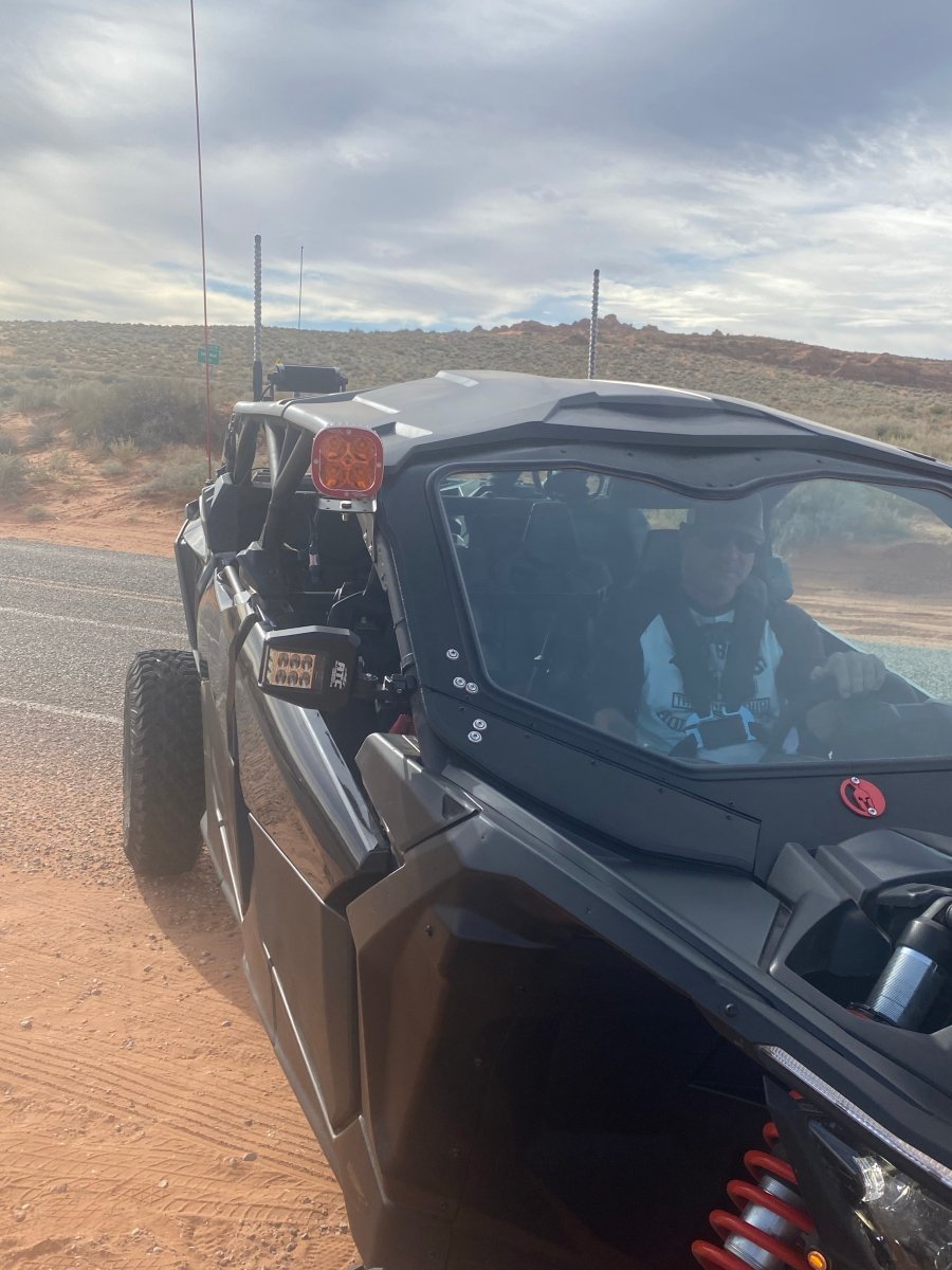 Can Am X3 Upper A Pillar mount | All Terrain Concepts - Rad Parts