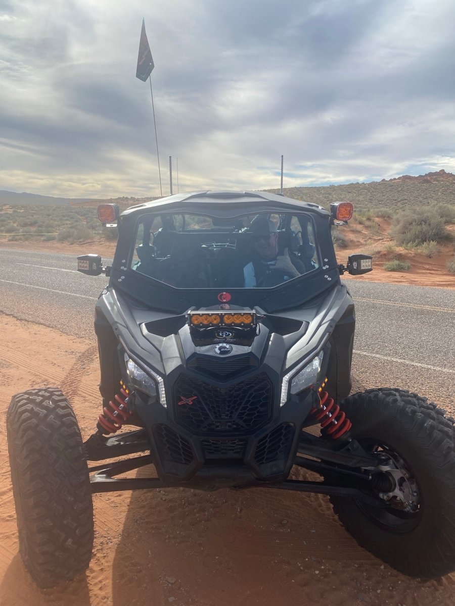 Can Am X3 Upper A Pillar mount | All Terrain Concepts - Rad Parts