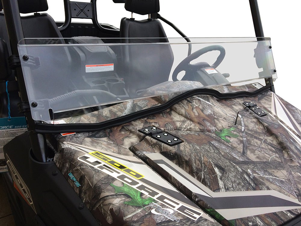 CF Moto U-Force 800 Short Windshield Hard-Coated | Spike Powersports **Closeout** - Rad Parts