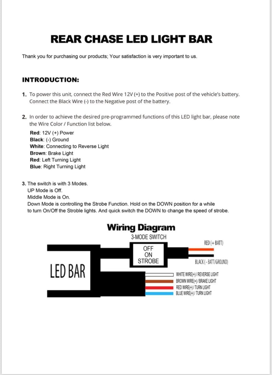 CHASE SERIES 30 Light Bars - Rad Parts