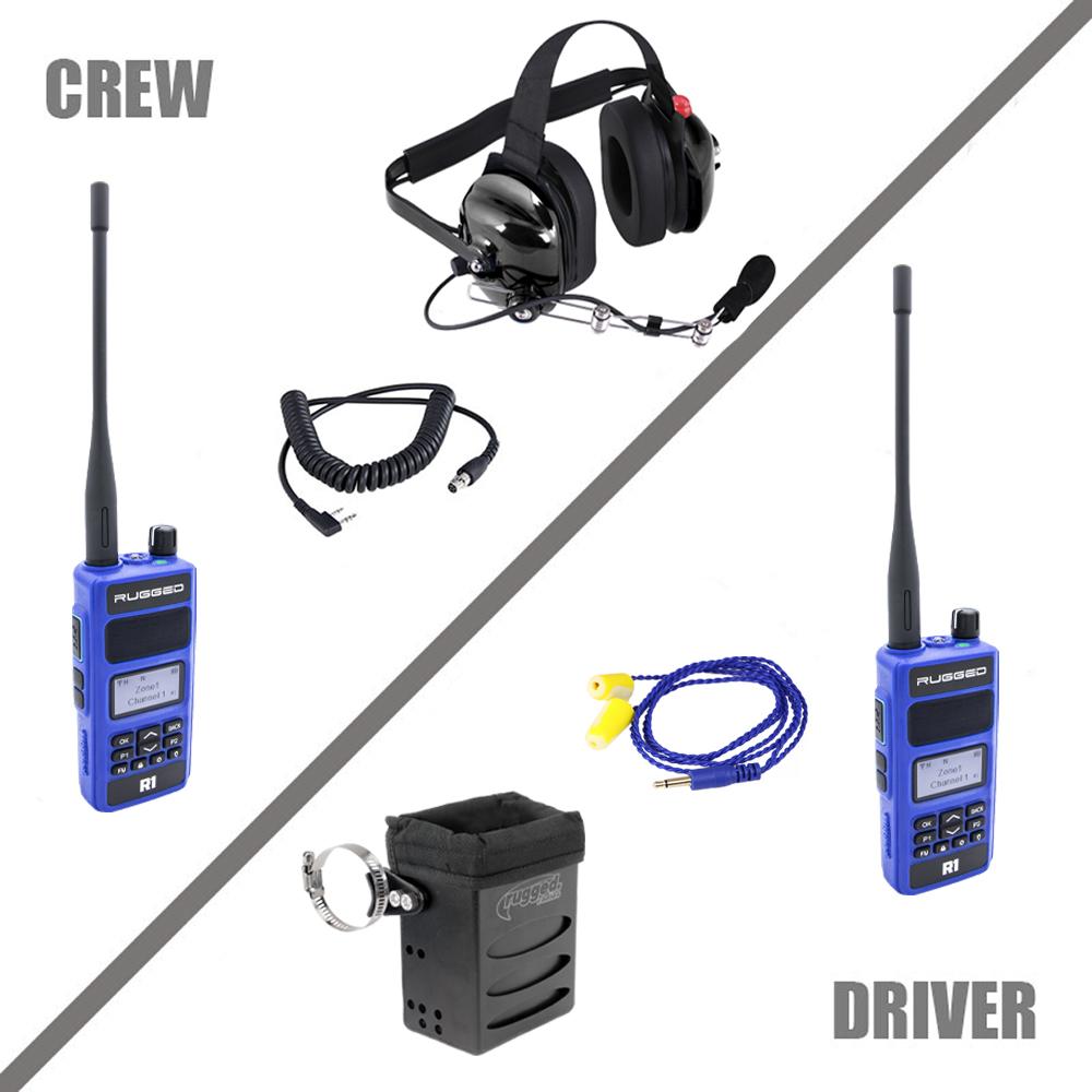 Complete Team - IMSA 4C Racing System with Rugged R1 Handheld Radios - Rad Parts