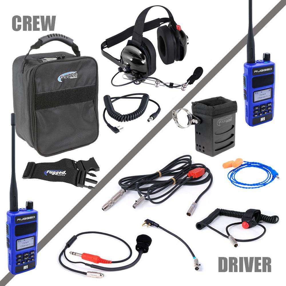 Complete Team - NASCAR 3C Racing System with Rugged R1 Handheld Radios - Rad Parts