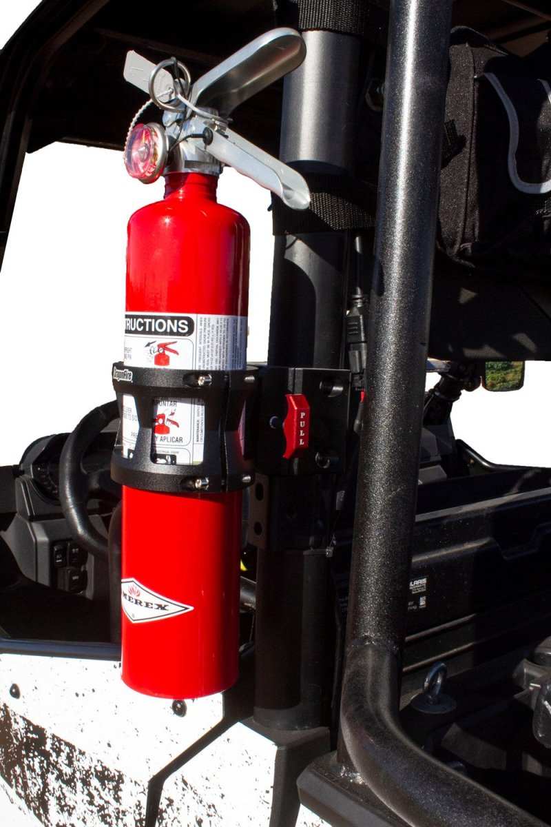 Dragonfire Fire Extinguisher Mount Quick Release Pro Fit - Rad Parts