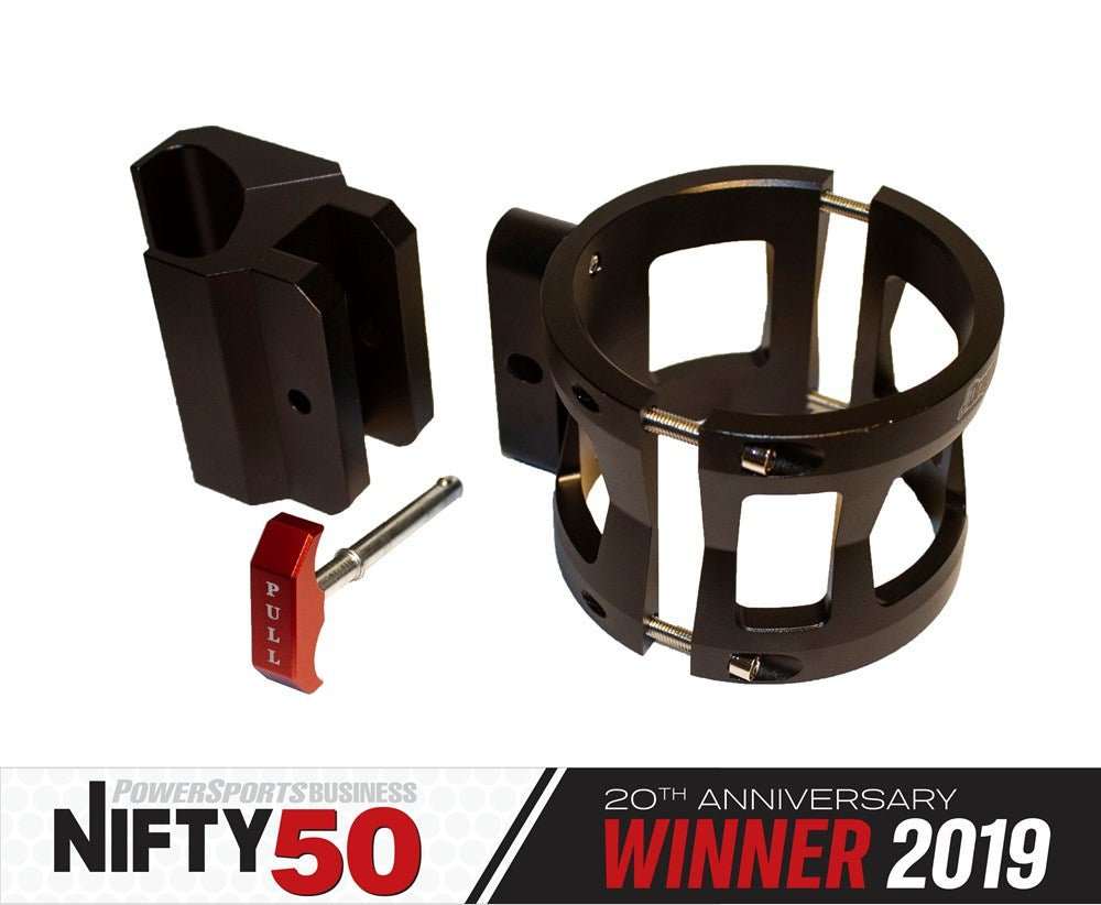 Dragonfire Fire Extinguisher Mount Quick Release Pro Fit - Rad Parts