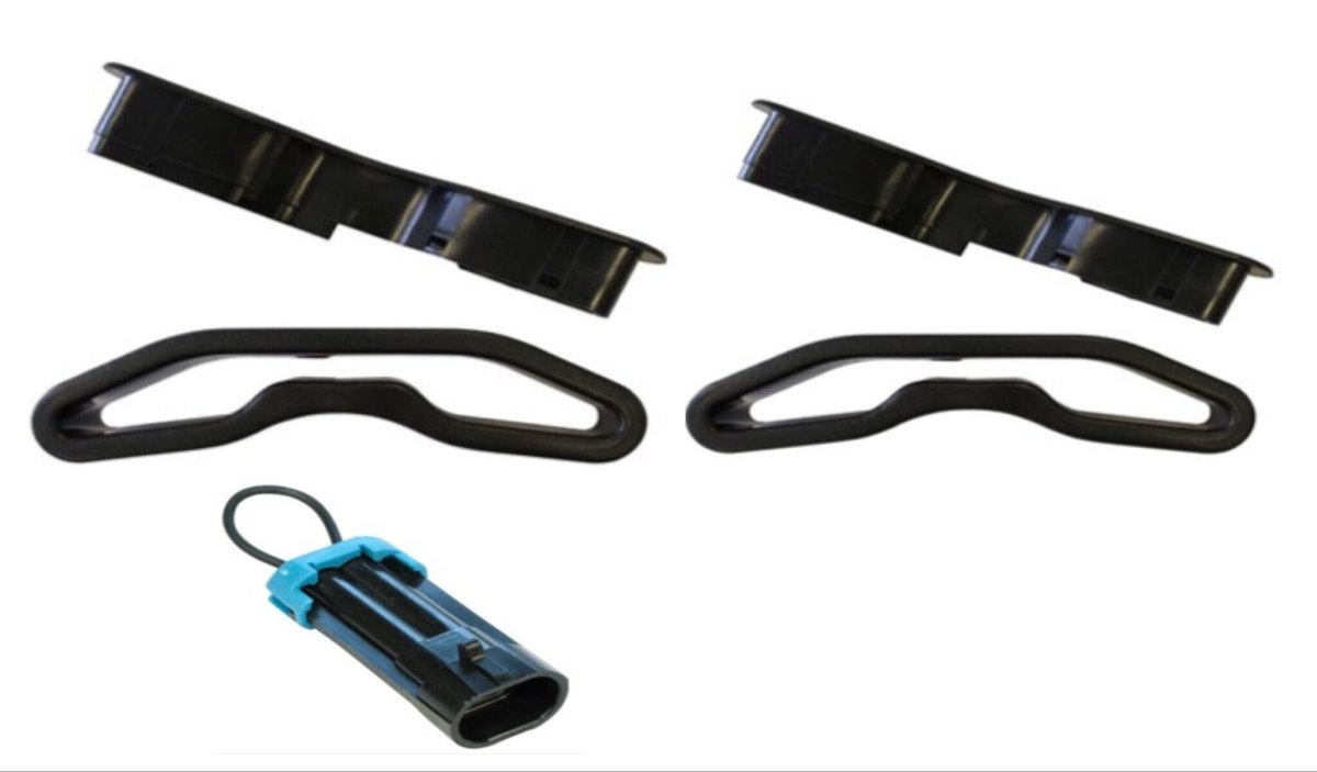 Dragonfire Racing Pass Thru Bezels & Harness Overide Kit - Rad Parts