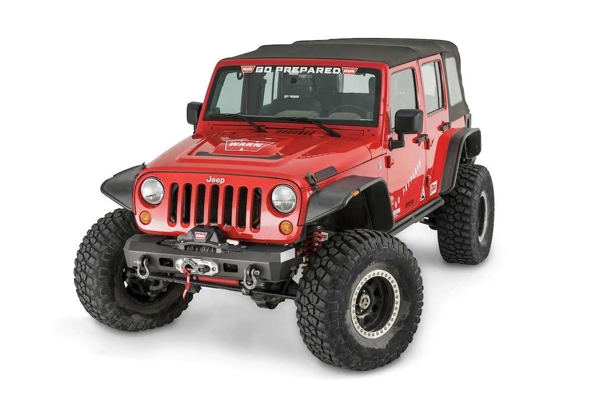 Elite Stubby Bumper for Jeep JK - 101410 - Rad Parts