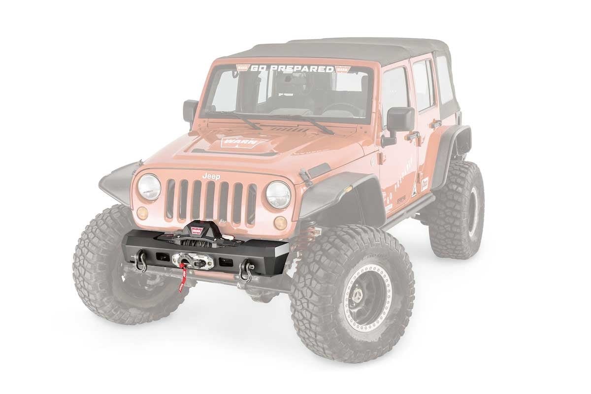 Elite Stubby Bumper for Jeep JK - 101410 - Rad Parts