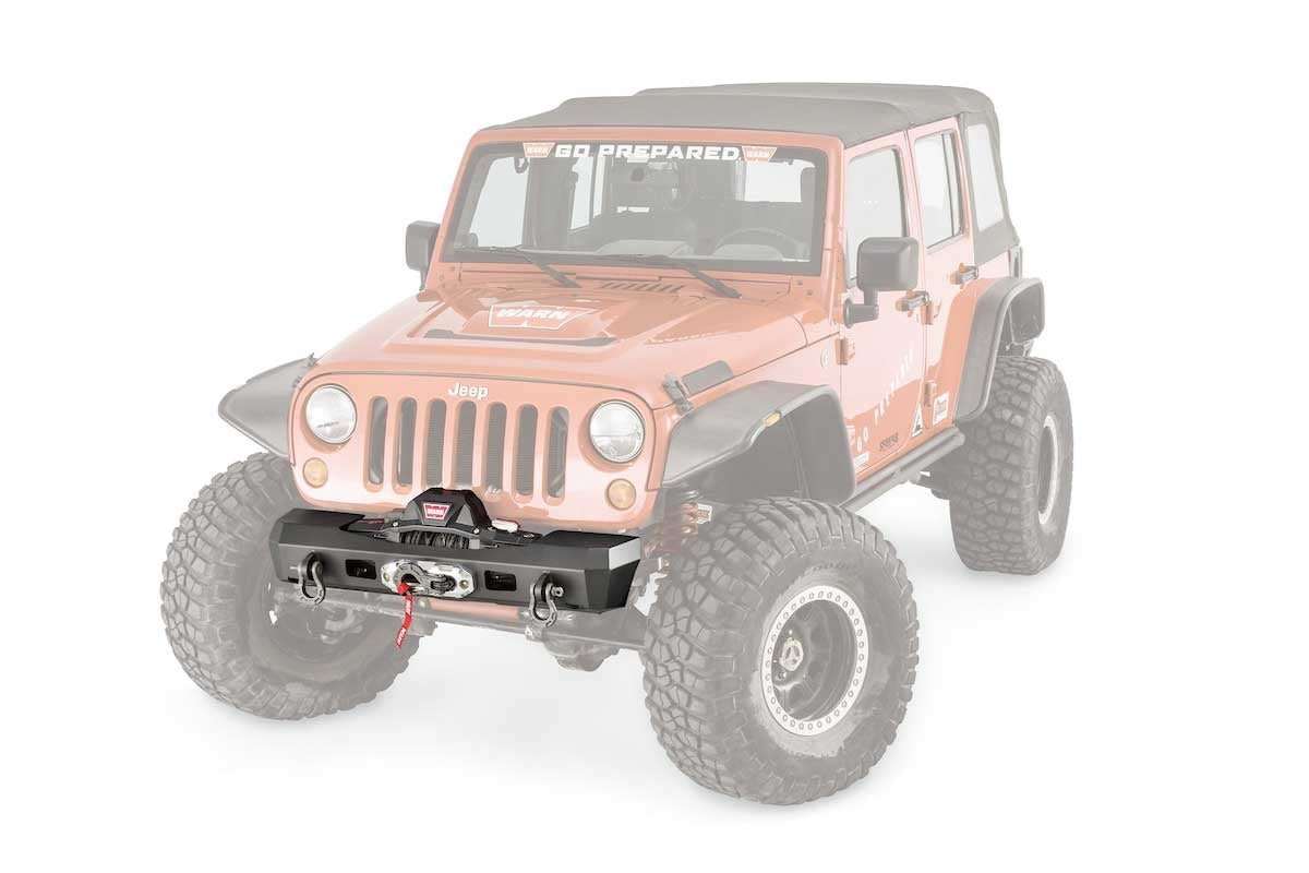 Elite Stubby Bumper for Jeep JK - 101410 - Rad Parts