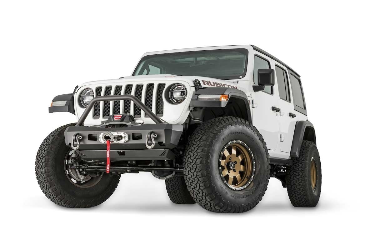 ELITE STUBBY BUMPER FOR Wrangler JL & 2020 Gladiator - 101325 - Rad Parts