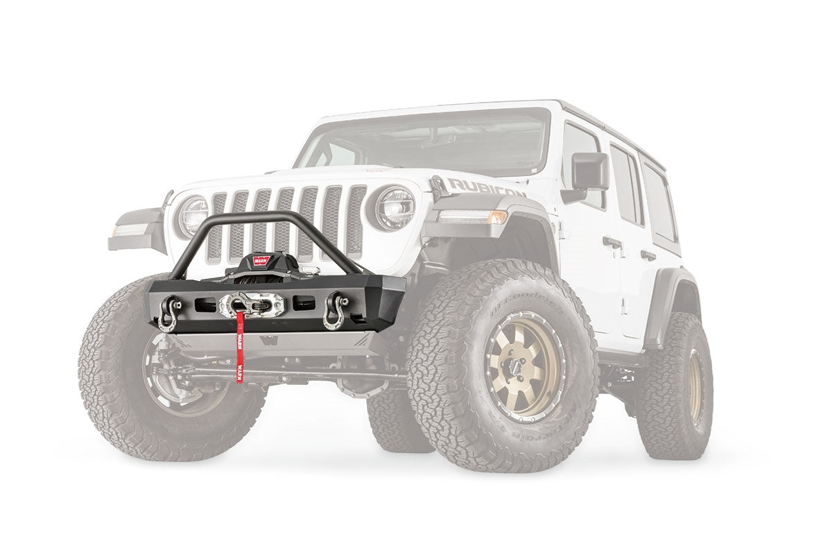 ELITE STUBBY BUMPER FOR Wrangler JL & 2020 Gladiator - 101325 - Rad Parts