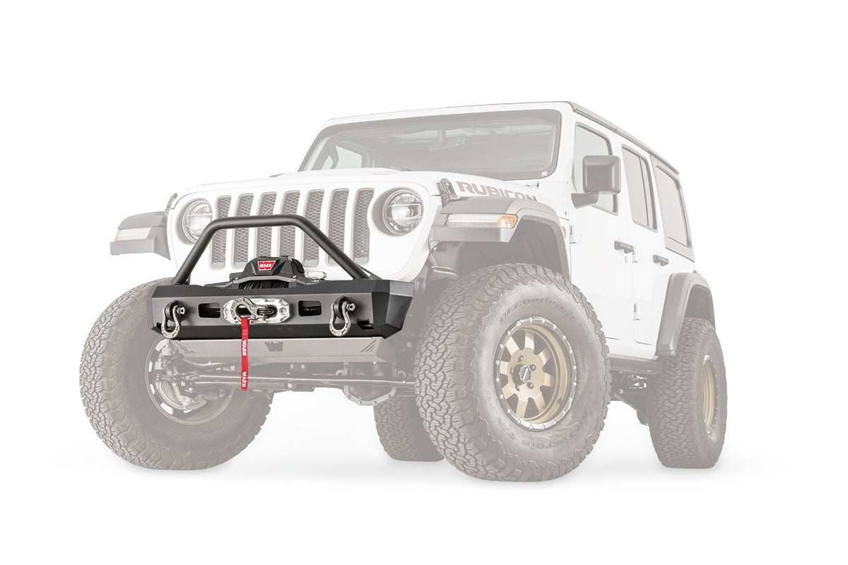 ELITE STUBBY BUMPER FOR Wrangler JL & 2020 Gladiator - 101325 - Rad Parts
