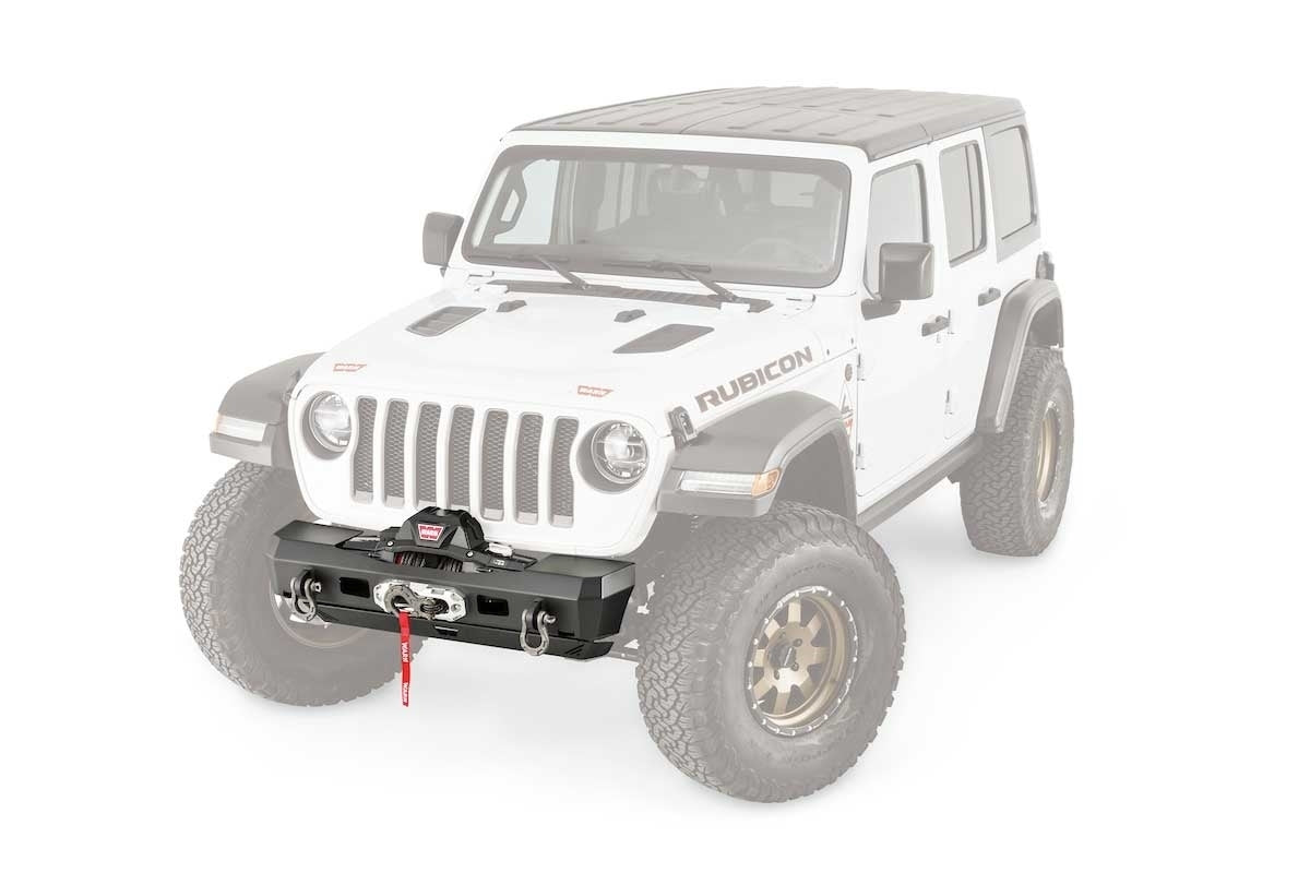 ELITE STUBBY BUMPER FOR Wrangler JL & 2020 Gladiator - 101325 - Rad Parts