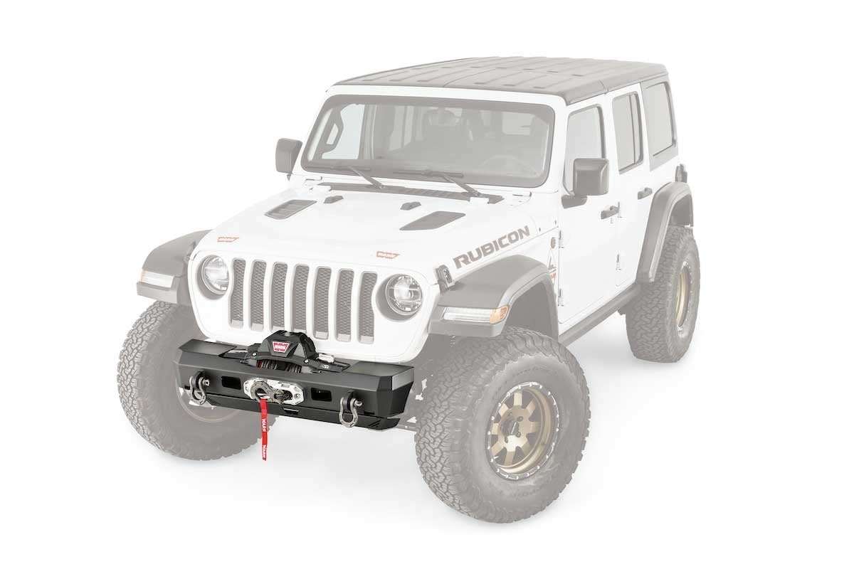 ELITE STUBBY BUMPER FOR Wrangler JL & 2020 Gladiator - 101325 - Rad Parts