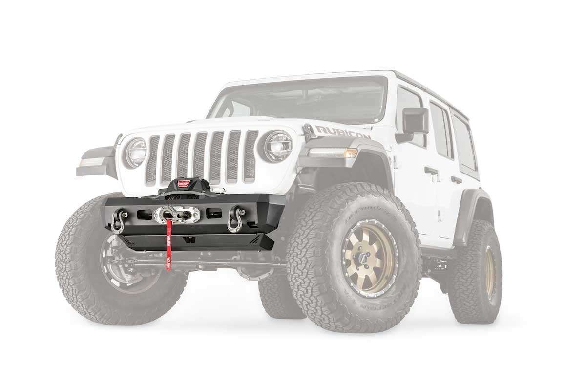 ELITE STUBBY BUMPER FOR Wrangler JL & 2020 Gladiator - 101325 - Rad Parts