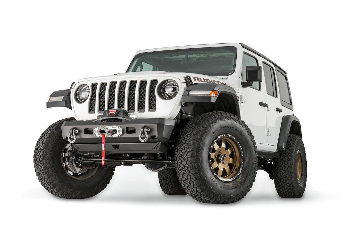 ELITE STUBBY BUMPER FOR Wrangler JL & 2020 Gladiator - 101325 - Rad Parts