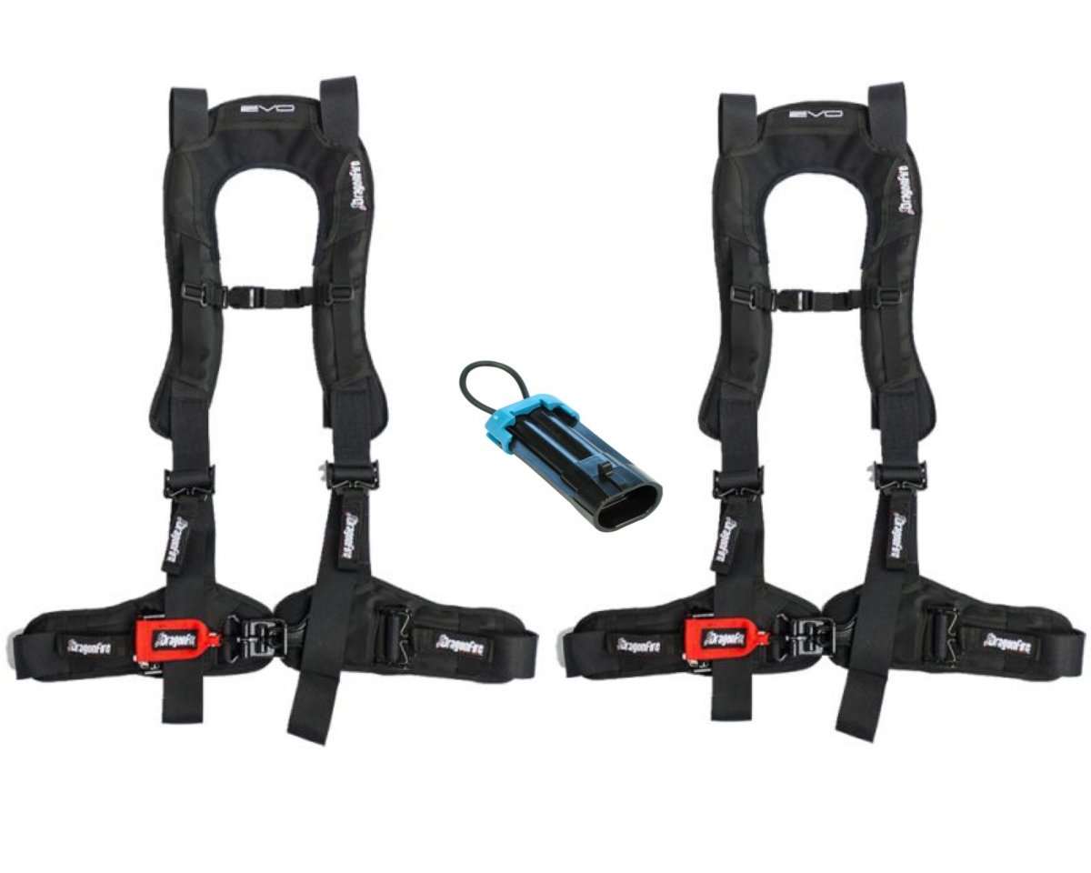 Evo UTV Harness Kit by DragonFire Racing for Polaris Rzr & Can am X3 14-0040 - Rad Parts